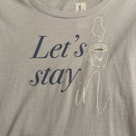 New With Tags La Vie en Rose Lounge Top. Size XL. - Picture 3 of 3